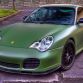 Porsche 911 Matte Army Green Wrap