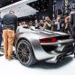 Porsche 918 Spyder Live in Frankfurt Motor Show 2013