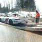 Porsche 997 Martini GT2 crashes in Finland