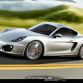 Porsche Cayman S 2013 Rendering