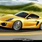 Porsche Cayman S 2013 Rendering