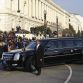 The limousine of US President Barack Obama begins the presidential inaugural parade in Washington, DC, on January 20, 2009.       AFP PHOTO/Jim WATSON (Photo credit should read JIM WATSON/AFP/Getty Images)