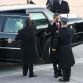 WASHINGTON - JANUARY 20:  U.S. President Barack  Obama salutes before entering his limo after being sworn is as the 44th President of the United States of America on the West Front of the Capitol January 20, 2009 in Washington, DC. Obama becomes the first African-American to be elected to the office of President in the history of the United States.  (Photo by John Moore/Getty Images) *** Local Caption *** Barack Obama
