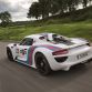 Prototype Porsche 918 Spyder in Martini Racing design