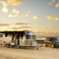 Range Rover 2013 towing Airstream 684 Series 2