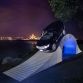 Range Rover Drive across Paper Bridge (5)