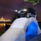 Range Rover Drive across Paper Bridge (7)