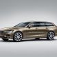 Front Quarter Volvo S90 Mussel Blue