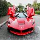 Red and Black LaFerrari in Monaco