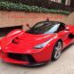 Red and Black LaFerrari in Monaco