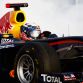 MILTON KEYNES, ENGLAND - DECEMBER 10:  Sebastian Vettel of Germany and Red Bull Racing drives during the Red Bull Racing Home Run event on December 10, 2011 in Milton Keynes, England.  (Photo by Andrew Hone/Getty Images for Red Bull)