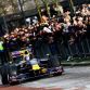 MILTON KEYNES, ENGLAND - DECEMBER 10:  Sebastian Vettel of Germany and Red Bull Racing drives during the Red Bull Racing Home Run event on December 10, 2011 in Milton Keynes, England.  (Photo by Andrew Hone/Getty Images for Red Bull)