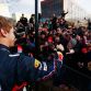 MILTON KEYNES, ENGLAND - DECEMBER 10:  Sebastian Vettel of Germany and Red Bull Racing signs autographs for fans while attending the Red Bull Racing Home Run event on December 10, 2011 in Milton Keynes, England.  (Photo by Vladimir Rys/Getty Images for Red Bull)