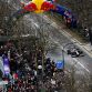 MILTON KEYNES, ENGLAND - DECEMBER 10:  Sebastian Vettel of Germany and Red Bull Racing drives during the Red Bull Racing Home Run event on December 10, 2011 in Milton Keynes, England.  (Photo by Andrew Hone/Getty Images for Red Bull)
