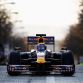 MILTON KEYNES, ENGLAND - DECEMBER 10:  Mark Webber of Australia and Red Bull Racing drives while attending the Red Bull Racing Home Run event on December 10, 2011 in Milton Keynes, England.  (Photo by Richard Heathcote/Getty Images for Red Bull)