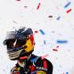 MILTON KEYNES, ENGLAND - DECEMBER 10:  Sebastian Vettel of Germany and Red Bull Racing acknowledges the fans while attending the Red Bull Racing Home Run event on December 10, 2011 in Milton Keynes, England.  (Photo by Vladimir Rys/Getty Images for Red Bull)