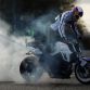 MILTON KEYNES, ENGLAND - DECEMBER 10:  Stunt motorcycle expert Chris Pfeiffer performs for the crowd while attending the Red Bull Racing Home Run event on December 10, 2011 in Milton Keynes, England.  (Photo by Richard Heathcote/Getty Images for Red Bull)