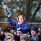 MILTON KEYNES, ENGLAND - DECEMBER 10: Fan of Sebastian Vettel of Germany and Red Bull Racing is seen while attending the Red Bull Racing Home Run event on December 10, 2011 in Milton Keynes, England.  (Photo by Richard Heathcote/Getty Images for Red Bull)