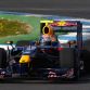 JEREZ DE LA FRONTERA, SPAIN - FEBRUARY 09:  Sebastian Vettel of Germany and Red Bull Racing F1 team drives the new RB5 Formula One car during the Red Bull 2009 F1 Launch at the Circuito de Jerez on February 9, 2009 in Jerez de la Frontera, Spain.  (Photo by Mark Thompson/Getty Images) *** Local Caption *** Sebastian Vettel