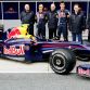 JEREZ DE LA FRONTERA, SPAIN - FEBRUARY 09: (L-R) Designer Rob Marshall, driver Sebastian Vettel, chief technical officer Adrian Newey, driver Mark Webber, team principal Christian Horner and technical director Geoffrey Willis of Red Bull Racing F1 team at the unveiling of their new car the RB5 at the Circuito de Jerez on February 9, 2009 in Jerez de la Frontera, Spain.   (Photo by Mark Thompson/Getty Images) *** Local Caption *** Mark Webber;Sebastian Vettel;Adrian Newey;Christian Horner