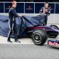 JEREZ, SPAIN - FEBRUARY 09:  Drivers Mark Webber and Sebastian Vettel of Red Bull Racing F1 team unveil their new car the RB5 at the Circuito de Jerez on  February 8, 2008 in Jerez de la Frontera, Spain.  (Photo by Mark Thompson/Getty Images) *** Local Caption *** Mark Webber;Sebastian Vettel