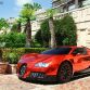 Red chrome Bugatti Veyron
