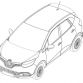 Renault Captur 2013 design sketches