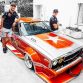 Daniel Ricciardo and Max Verstappen pose for a portrait with the Kaido Racer in Tokyo, Japan on October 5, 2016. // Maruo Kono / Red Bull Content Pool  // P-20161005-01466 // Usage for editorial use only // Please go to www.redbullcontentpool.com for further information. //