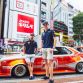 Daniel Ricciardo and Max Verstappen pose for a portrait with the Kaido Racer in Tokyo, Japan on October 5, 2016. // Maruo Kono / Red Bull Content Pool  // P-20161005-01458 // Usage for editorial use only // Please go to www.redbullcontentpool.com for further information. //