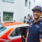 Daniel Ricciardo and Max Verstappen are seen before driving the Kaido Racer in Tokyo, Japan on October 5, 2016. // Maruo Kono / Red Bull Content Pool  // P-20161005-01462 // Usage for editorial use only // Please go to www.redbullcontentpool.com for further information. //