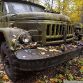 Russian military vehicles found in the woods