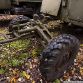 Russian military vehicles found in the woods