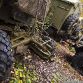 Russian military vehicles found in the woods