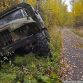Russian military vehicles found in the woods