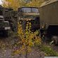 Russian military vehicles found in the woods