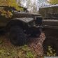 Russian military vehicles found in the woods