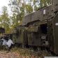 Russian military vehicles found in the woods