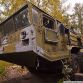 Russian military vehicles found in the woods