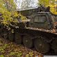 Russian military vehicles found in the woods
