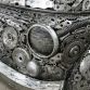 Scrap metal supercar sculptures (12)