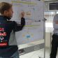 Sebastian Vettel testing Infiniti models at Paul Ricard