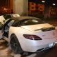 SLS AMG Roadster, Gallardo, Ferrari F430 and Lexus LFA car crashes