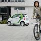 Smart fortwo electric drive and Smart ebike