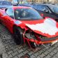 Crashed Ferrari 458 Italia