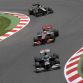 Circuit de Catalunya, Barcelona, Spain13th May 2012Bruno Senna, Williams FW34 Renault leads Lewis Hamilton, McLaren MP4-27 Mercedes and Vitaly Petrov, Caterham CT01 Renault.World Copyright:Glenn Dunbar/LAT Photographicref: Digital Image CG8C4957