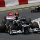Circuit de Catalunya, Barcelona, Spain13th May 2012Bruno Senna, Williams FW34 Renault leads Jenson Button, McLaren MP4-27 Mercedes.World Copyright:Glenn Dunbar/LAT Photographicref: Digital Image CG8C4972
