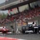 Circuit de Catalunya, Barcelona, Spain13th May 2012Pastor Maldonado, Williams FW34 Renault leads Fernando Alonso, Ferrari F2012.World Copyright:Lorenzo Bellanca/LAT Photographicref: Digital Image GU5G7930