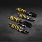 Stage 3 coilover suspension kit. With lightweight aluminum construction, this suspension system is three-way adjustable for compression rebound and ride height. It bridges the gap between street systems and full race systems. MSRP: $5,995, part number 82213435