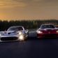 (L) 2013 SRT Viper GTS-R and (R) 2013 SRT Viper GTS