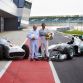 Stirling Moss meet Lewis Hamilton